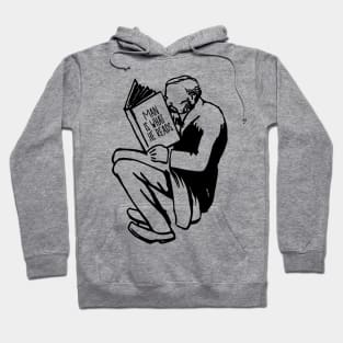 'Man Is What He Reads' Education For All Shirt Hoodie